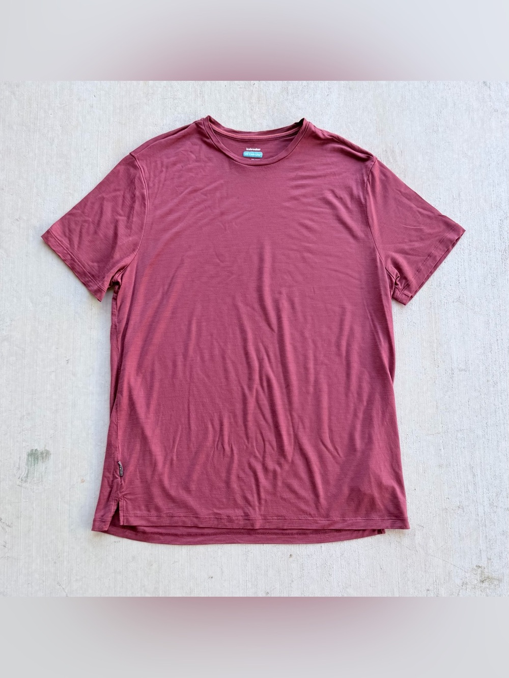 Icebreaker 125 Cool Lite Merino Blend T Shirt Men Size Large Outdoor Gorpcore